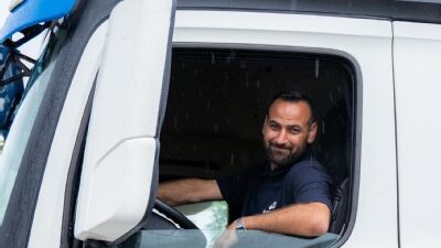 Ahmed vrachtwagenchauffeur