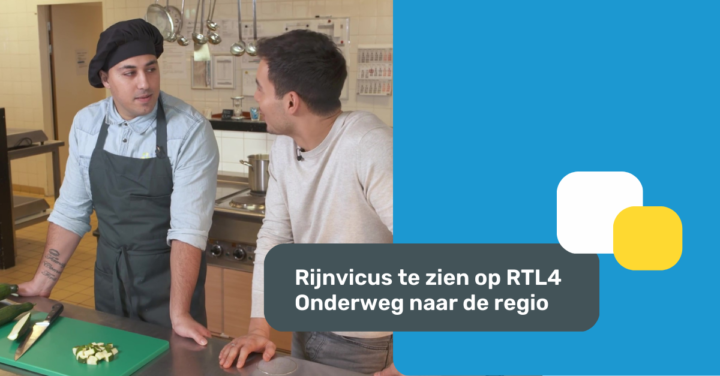 RTL op bezoek in de keuken van Rijnvicus voor opnames